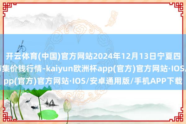 开云体育(中国)官方网站2024年12月13日宁夏四季鲜农居品空洞批发市集价钱行情-kaiyun欧洲杯app(官方)官方网站·IOS/安卓通用版/手机APP下载