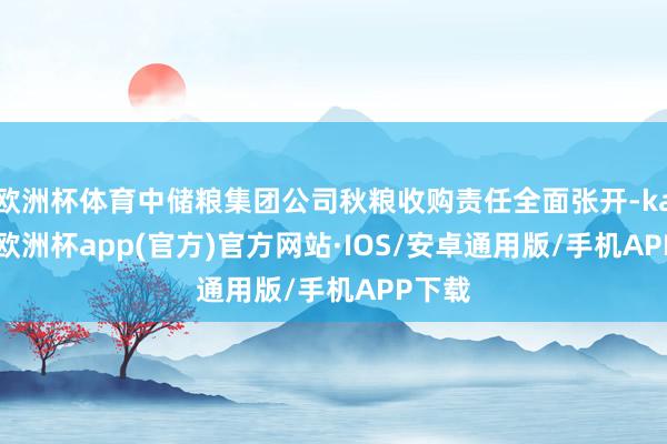 欧洲杯体育中储粮集团公司秋粮收购责任全面张开-kaiyun欧洲杯app(官方)官方网站·IOS/安卓通用版/手机APP下载